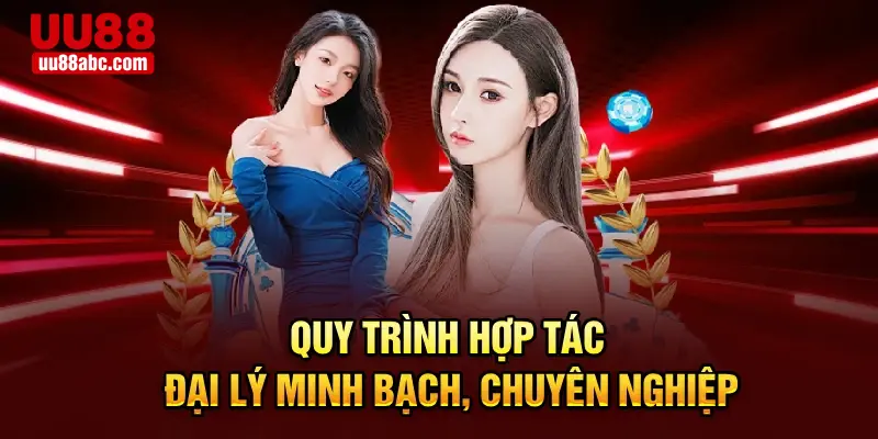 Quy trình hợp tác đại lý UU88 minh bạch, chuyên nghiệp